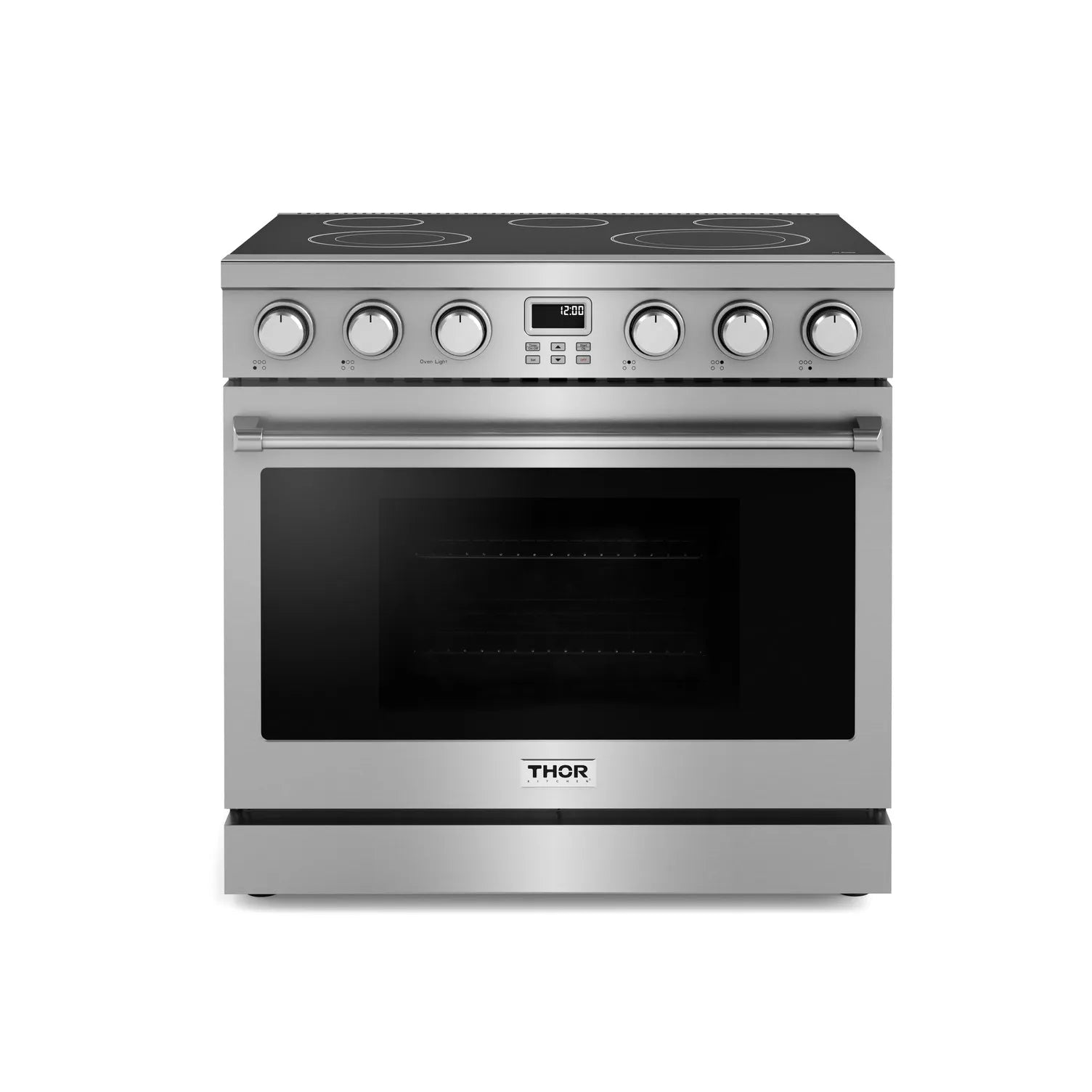 ARE36 Contemporary Professional Thor Kitchen 36 Inch Electric Range Canada - RenoShop