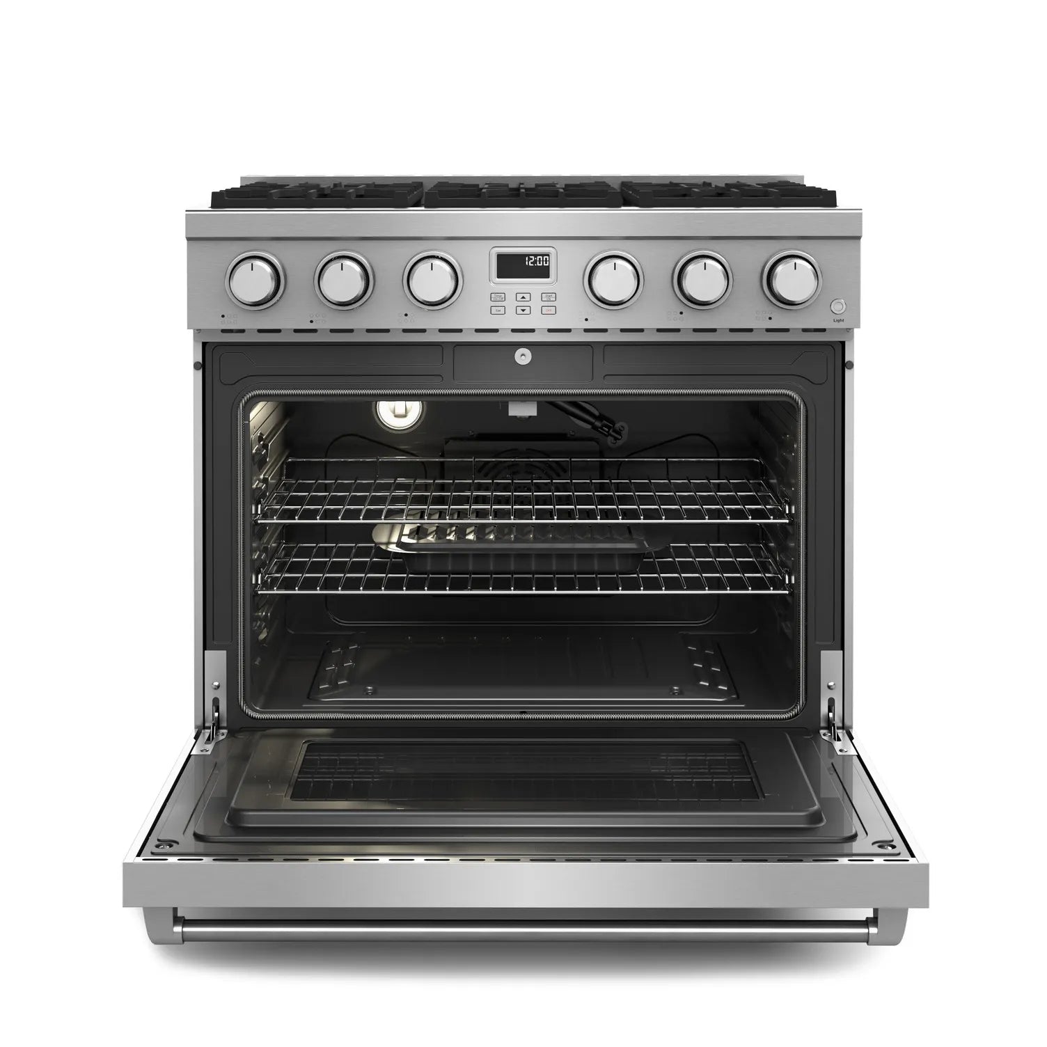 36" Contemporary Professional Gas Range in Stainless Steel ARG36 - RenoShop