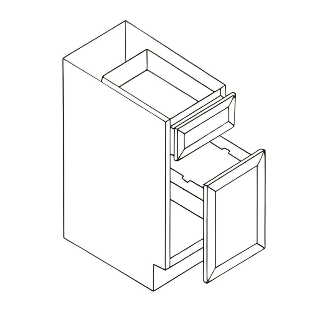 BWBK18 (IWC) Trash Kit Base Cabinet
