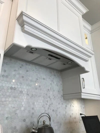 Cyclone 22 Inch 300 CFM Cabinet Insert Range Hood BX21222 - Open Box