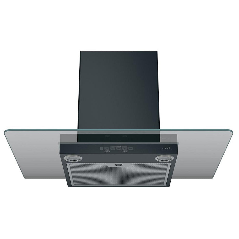 Café  30" Wall-Mount Glass Canopy Chimney Hood CVW73013MDS