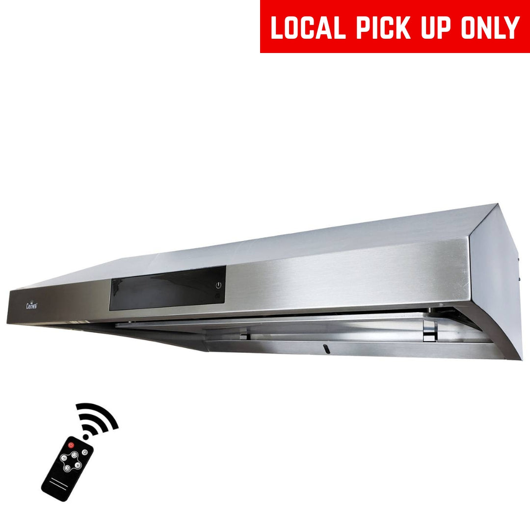 Hotte de cuisine sous armoire en acier inoxydable 30" 800 CFM PRO-STAC