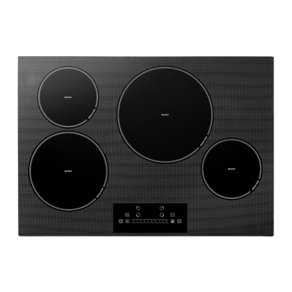 Crown 30 Inch Induction Cooktop in Black with 4 Elements CIH30 Canada - RenoShop
