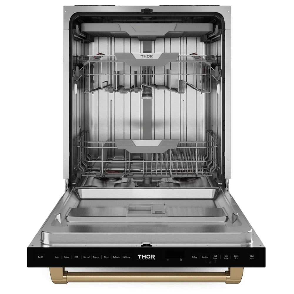 Thor Kitchen 24 Inch Dishwasher Matte Black/Bronze - Gordon Ramsay Series DW24X8BA00-BRZ