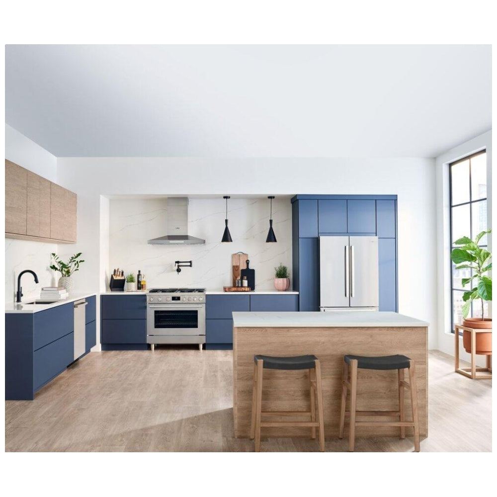 Bosch 36 Inch 600 CFM Wall Mount Smart Range Hood HCP56652UC - Open Box - Range Hood - Cyclone