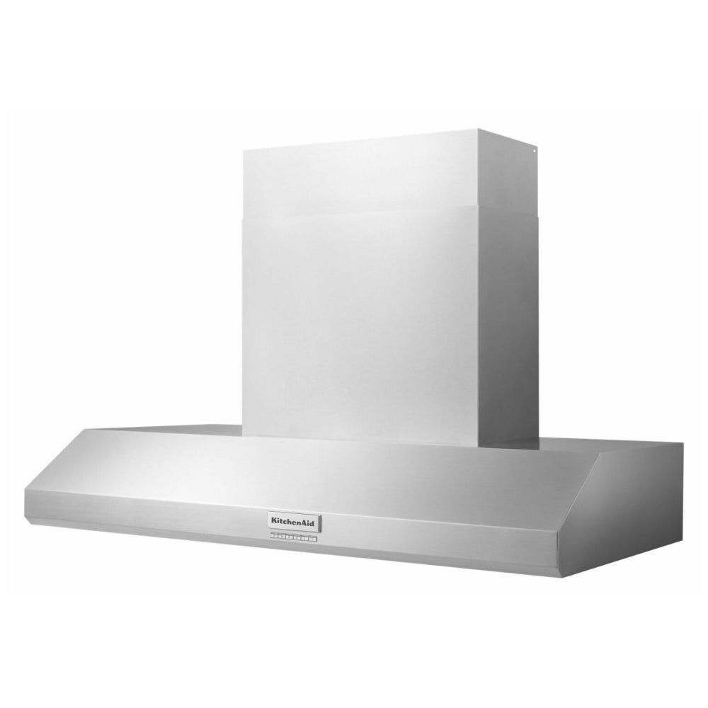 KitchenAid 48 Inch Commercial-Style Wall Mount Range Hood KVWC958KSS - Open Box - Range Hood - KitchenAid