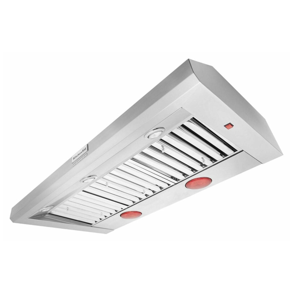 KitchenAid 48 Inch Commercial-Style Wall Mount Range Hood KVWC958KSS