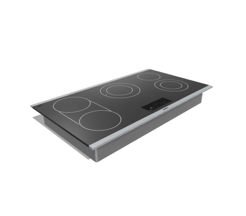 Bosch 36 Inch Electric Cooktop with 5 Elements NET8668SUC - Open Box (NEW)