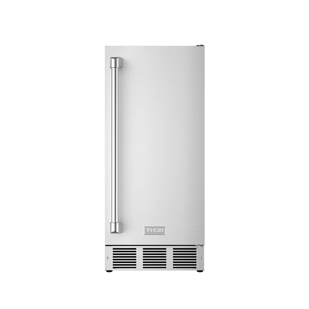 Thor Kitchen 15 Inch Undercounter Built-In/Freestanding Ice Maker RIM1501 - Ice Maker - Thor Kitchen