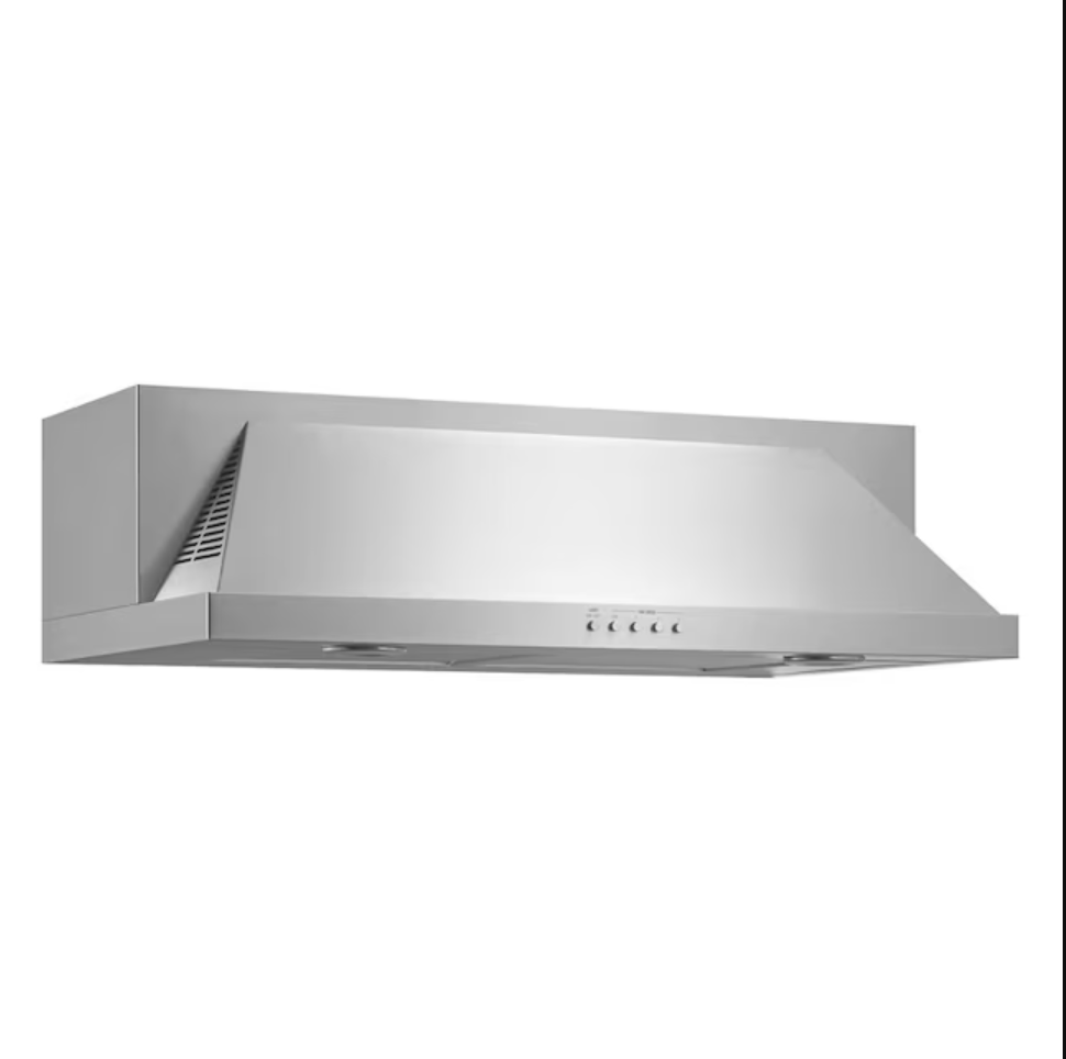 Whirlpool 30 inch Convertible 400 CFM Stainless Steel Under Cabinet Range Hood UXT5530AAS - Open Box (NEW) - - Whirlpool
