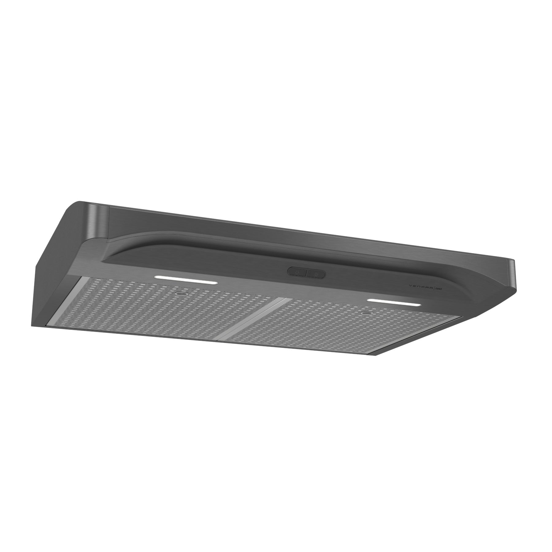 Broan 30 Inch 375 CFM Under Cabinet Range Vent in Black Stainless VCQDD130BLS - Open Box (NEW) - Range Hood - Broan