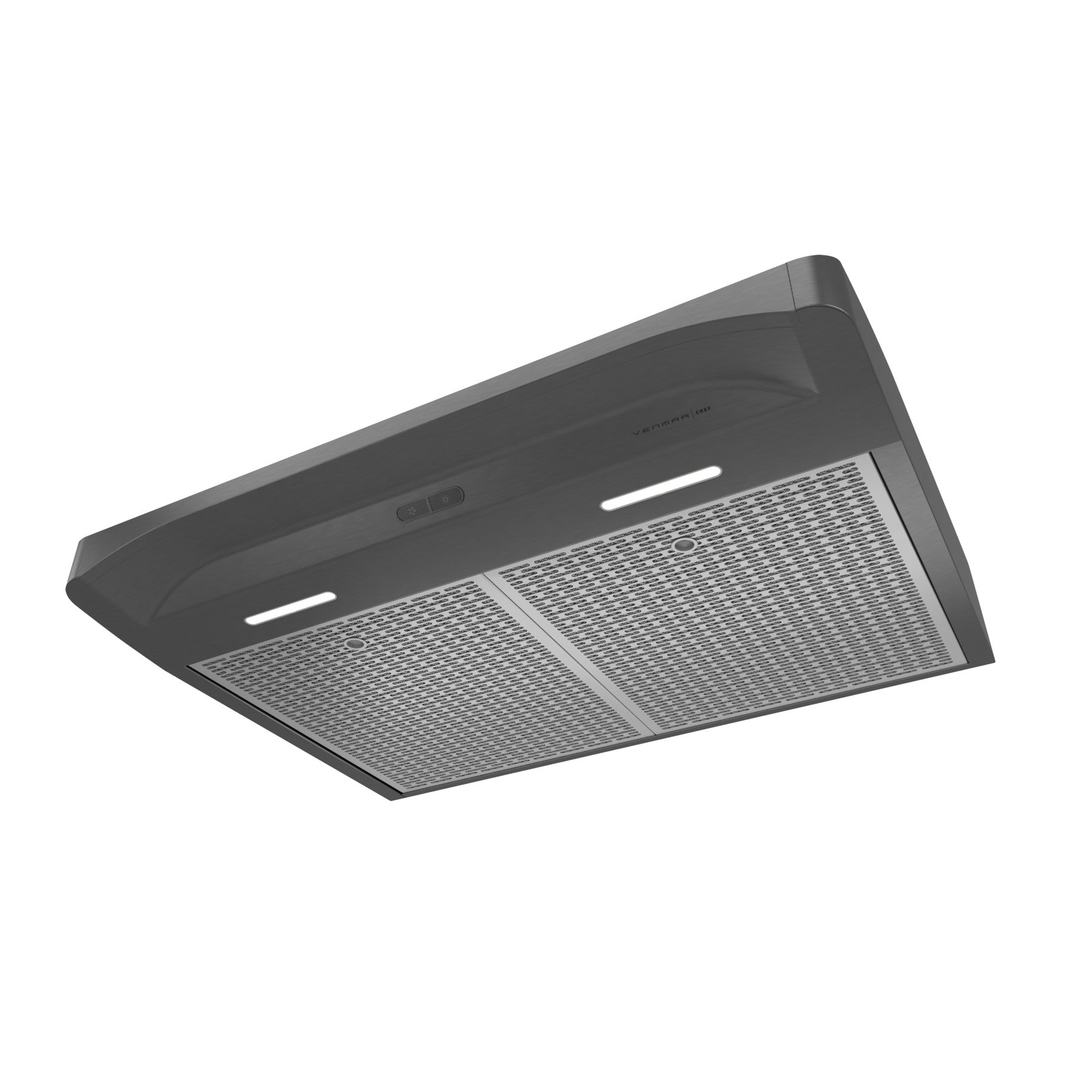 Broan 30 Inch 375 CFM Under Cabinet Range Vent in Black Stainless VCQDD130BLS - Open Box (NEW) - Range Hood - Broan