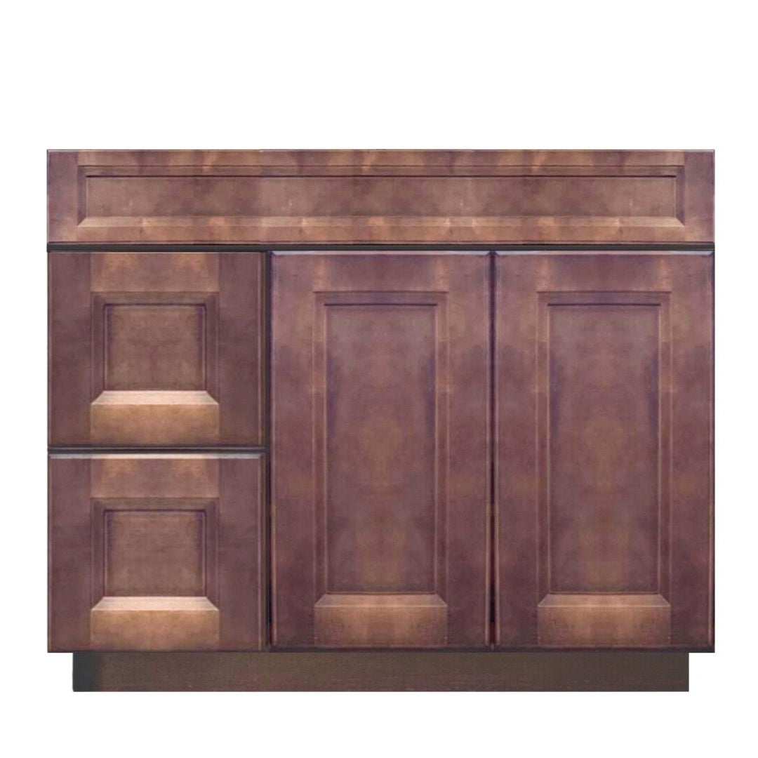 36 inch Solid Wood Bathroom Vanity Cabinet Only VSD36L (CLEARANCE SALE)