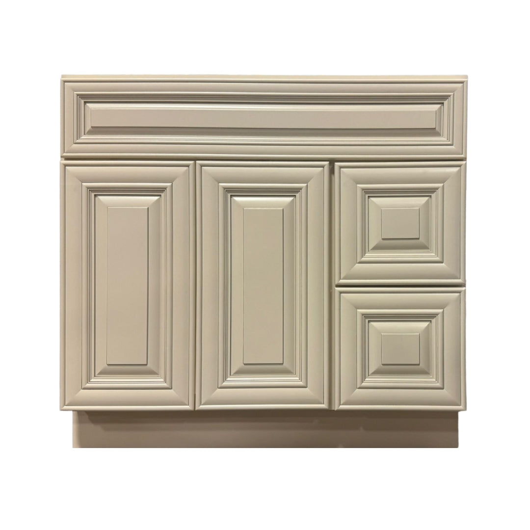 36 inch Solid Wood Bathroom Vanity Cabinet Only VSD36R (CLEARANCE SALE)