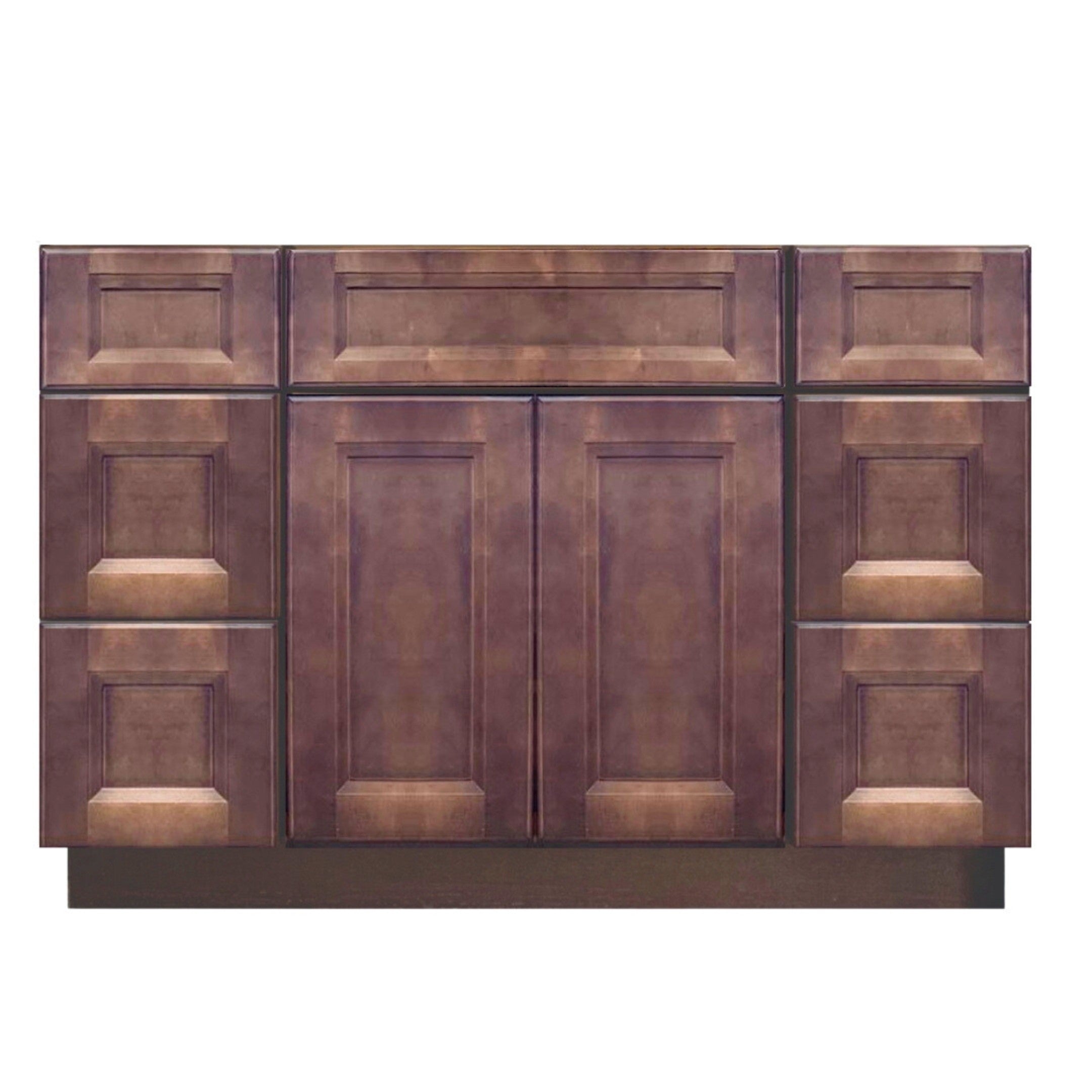 60 inch Solid Wood Double Sink Bathroom Vanity Cabinet Only VSD60DD (CLEARANCE SALE)