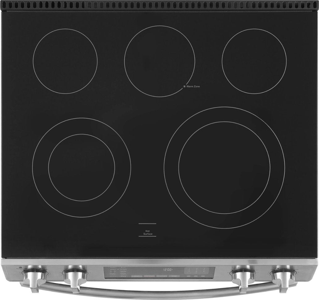 30" Electric Range Freestanding Self Clean & Air Fry - Top