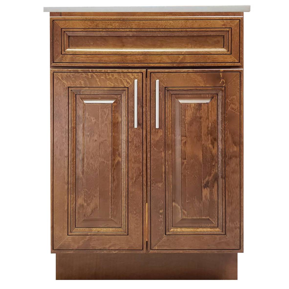 Crown VSB K08 Solid Wood Bathroom Vanity with Quartz Top & Sink - RenoShop