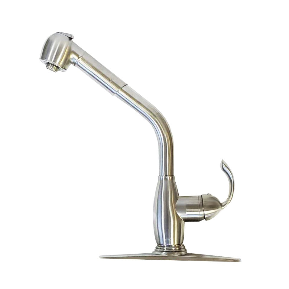 Crown PVD 6995C-03 Brushed Nickel Kitchen Faucet - RenoShop