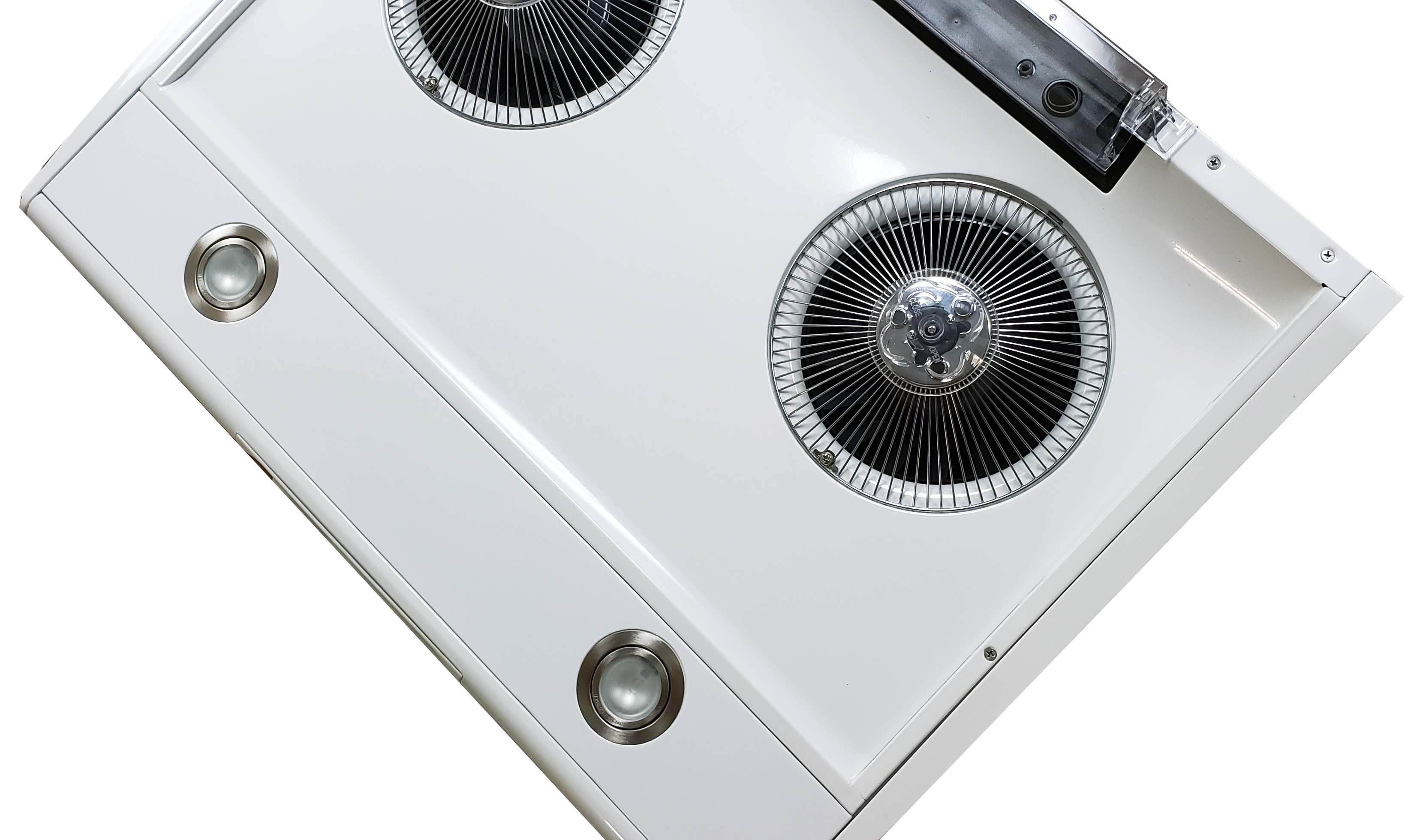 30" Auto Clean White Under Cabinet Range Hood