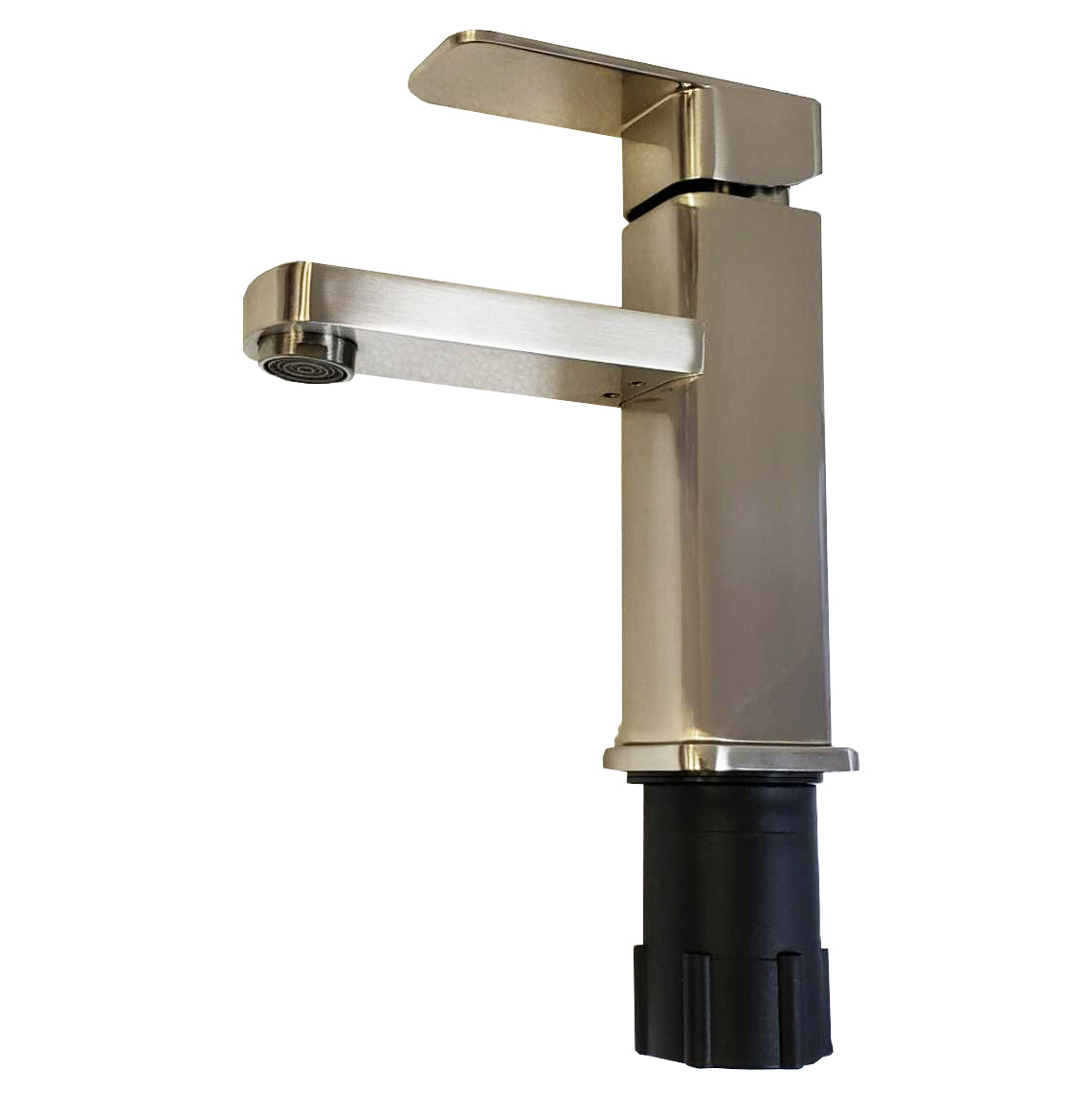 Crown BN-101 Brushed Nickel Modern Style Bathroom Faucet - RenoShop
