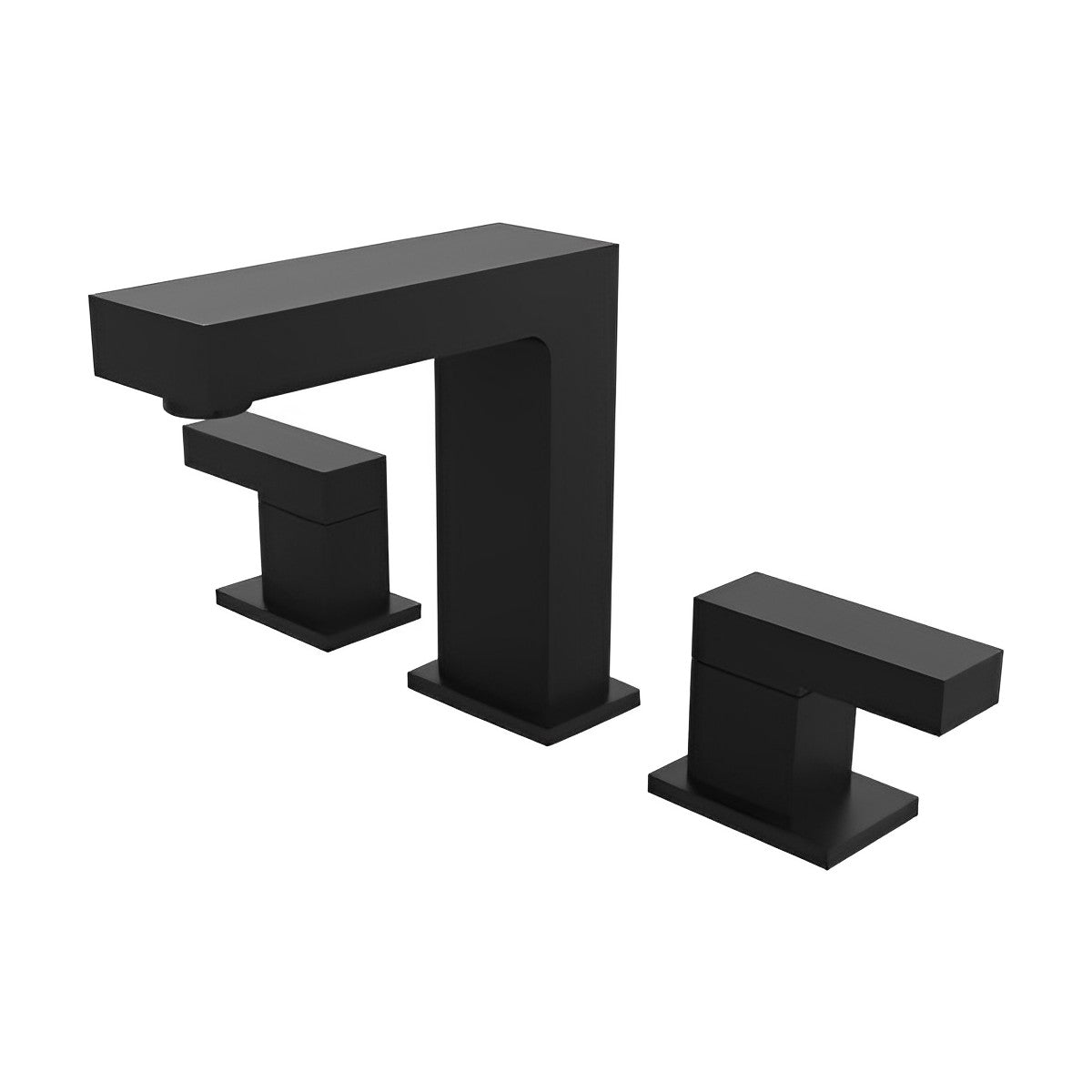 Matte Black Wide Spread Bathroom Faucet CM01003MB - RenoShop