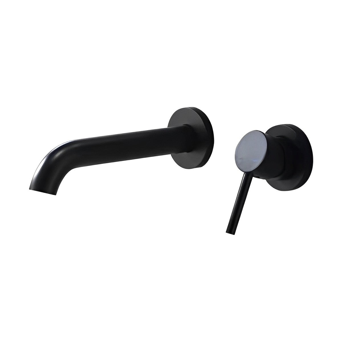 Matte Black Wide Spread Single Handle Bathroom Faucet CM08048MB - RenoShop