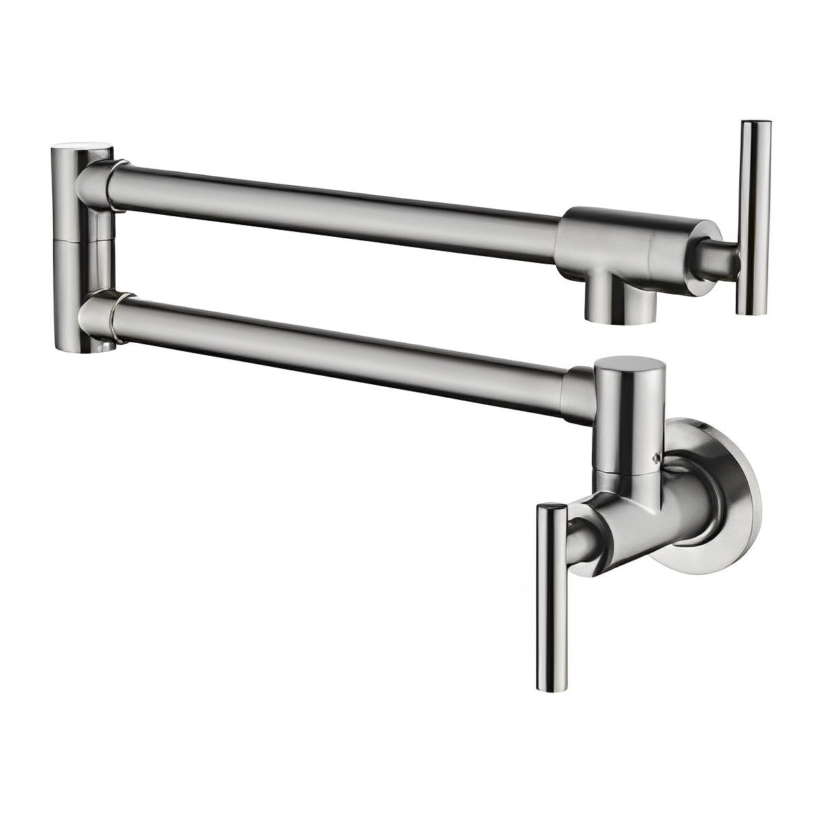Brushed Nickel Pot Filler Wall Mount Kitchen Faucet CM2205BN - RenoShop