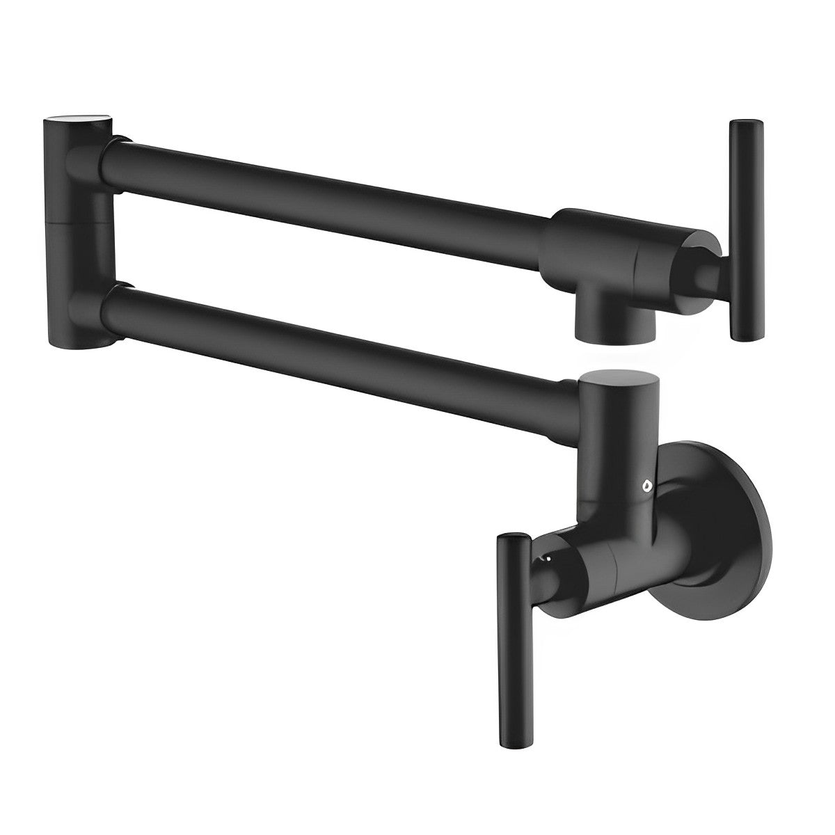 Matte Black Pot Filler Wall Mount Kitchen Faucet CM2205MB - RenoShop
