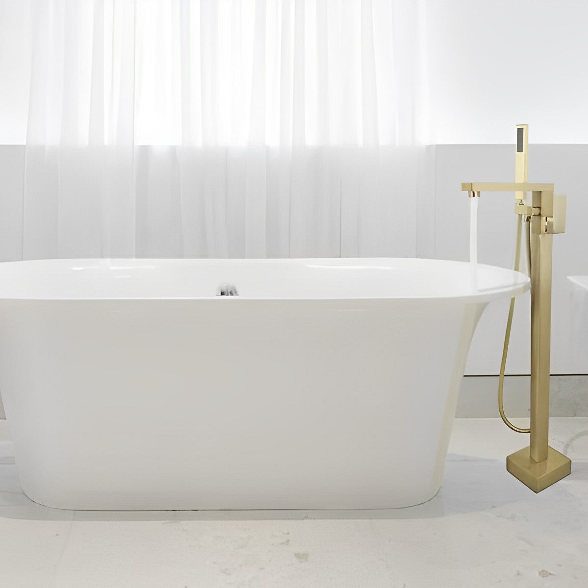 Brushed Gold Bathtub Faucet CM6019BG - RenoShop