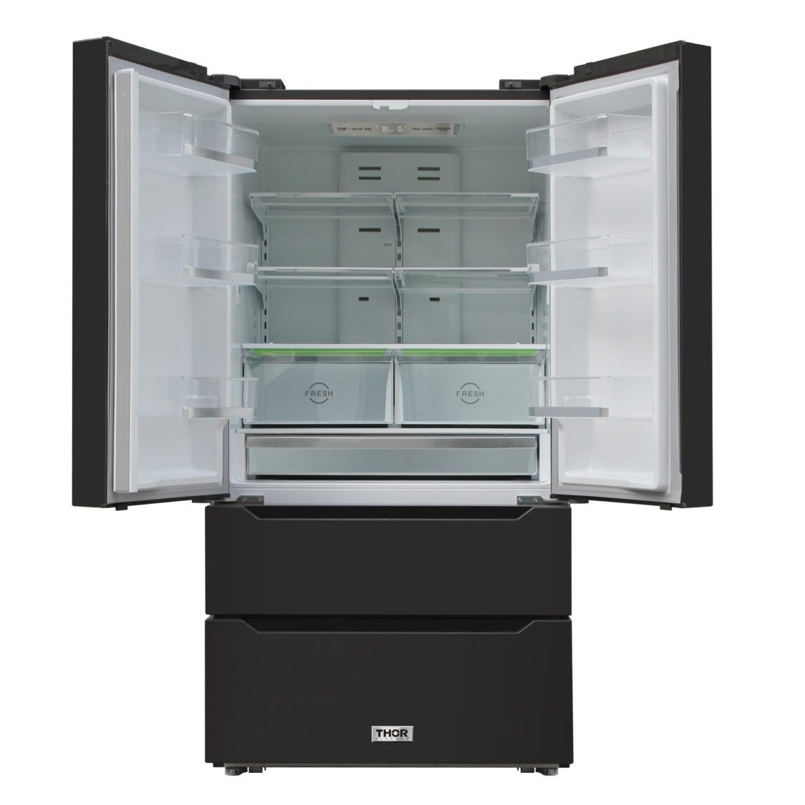 HRF3602BS Thor Kitchen 36 Inch French Door Refrigerator Counter Depth Black Stainless Steel Canada - RenoShop