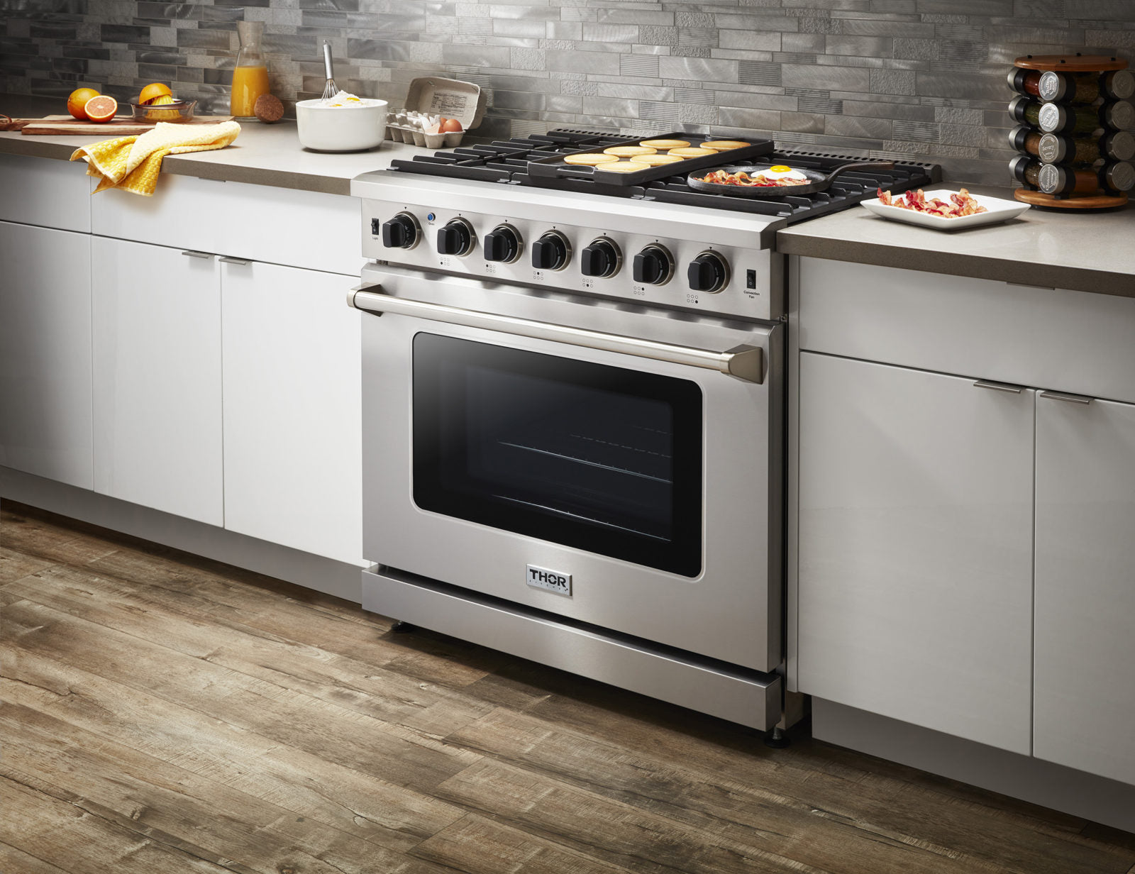 Thor Kitchen 36 Inch Gas Range LRG3601U - RenoShop