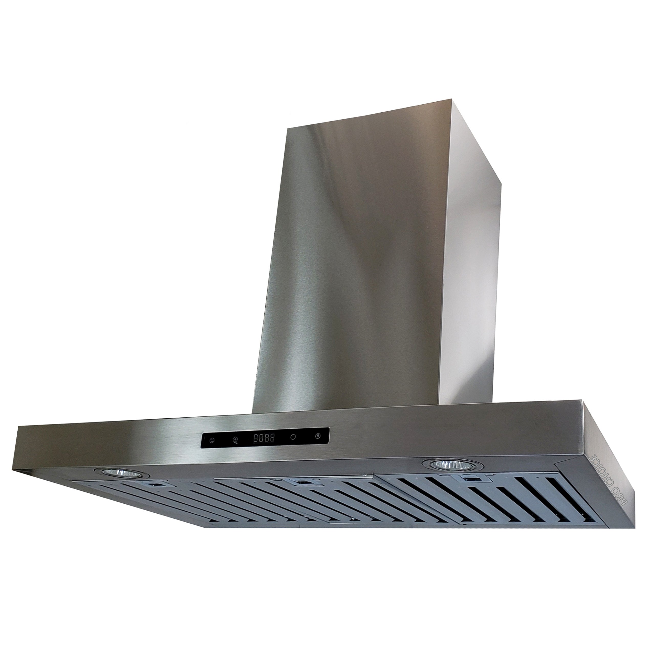 Crown PRO-Z01/I/36 Professional 36" Stainless Steel Silver Island Mount Range Hood Canada - RenoShop