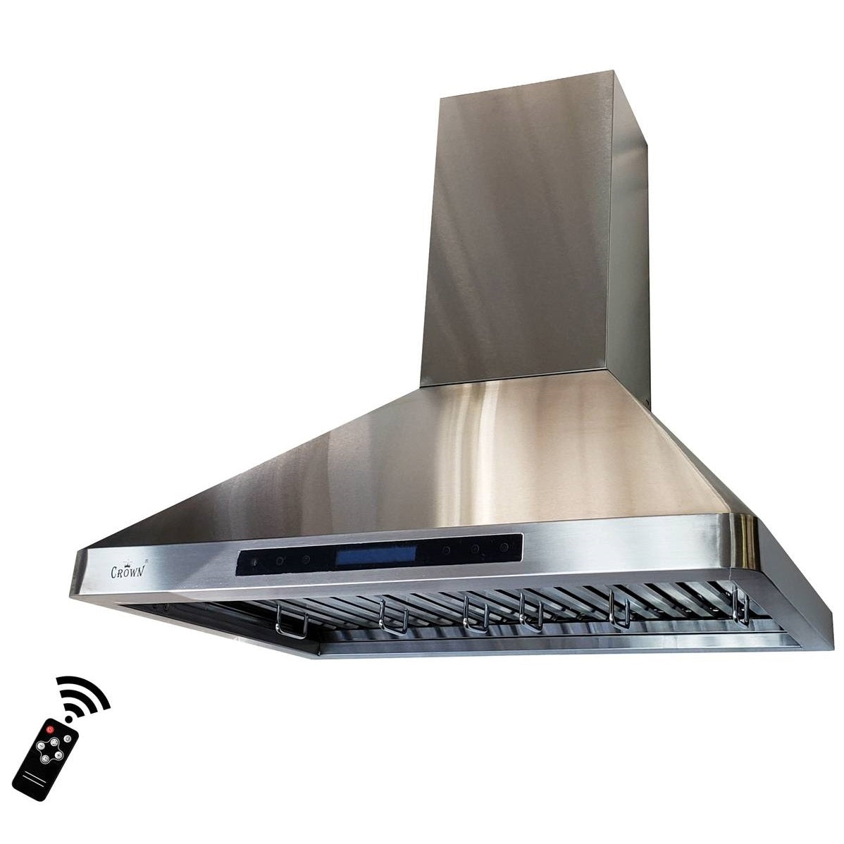 Crown 30" 900 CFM Stainless Steel Wall Mount Range Hood PRO-B05/30 Canada - RenoShop