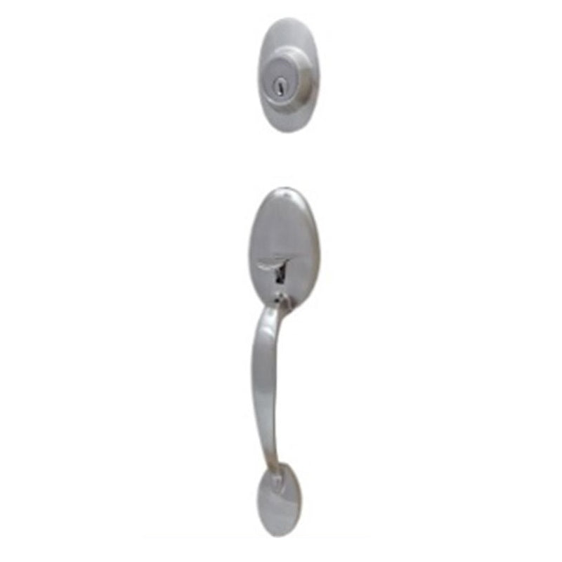 Crown Polished Brass Door Lock PB-1998 - RenoShop