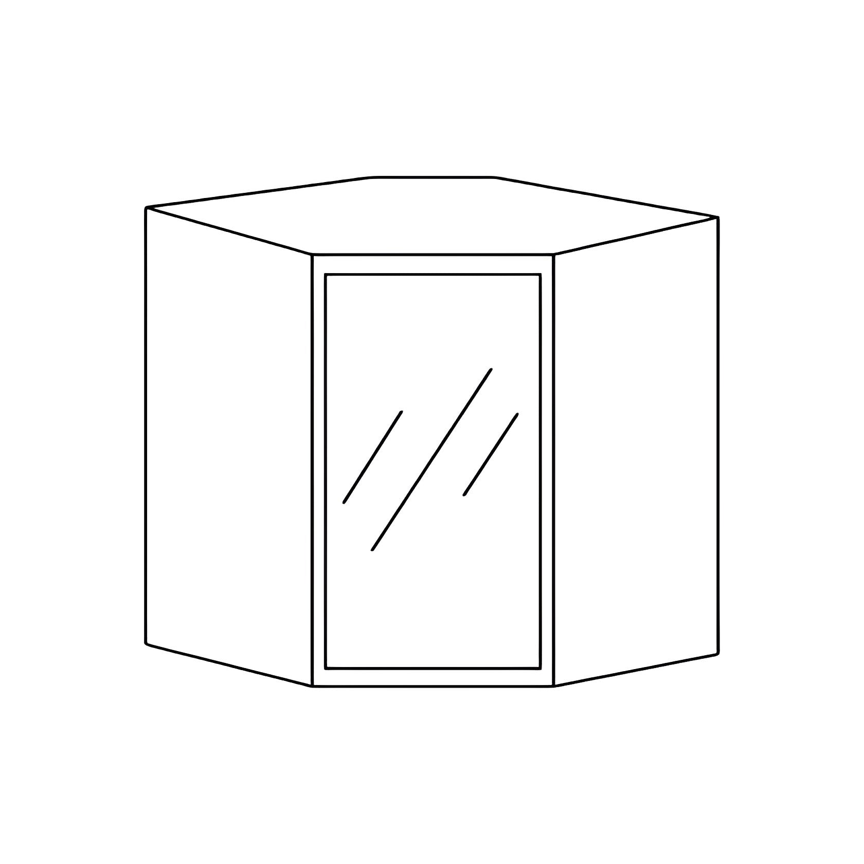 White Shaker Wall Cabinet