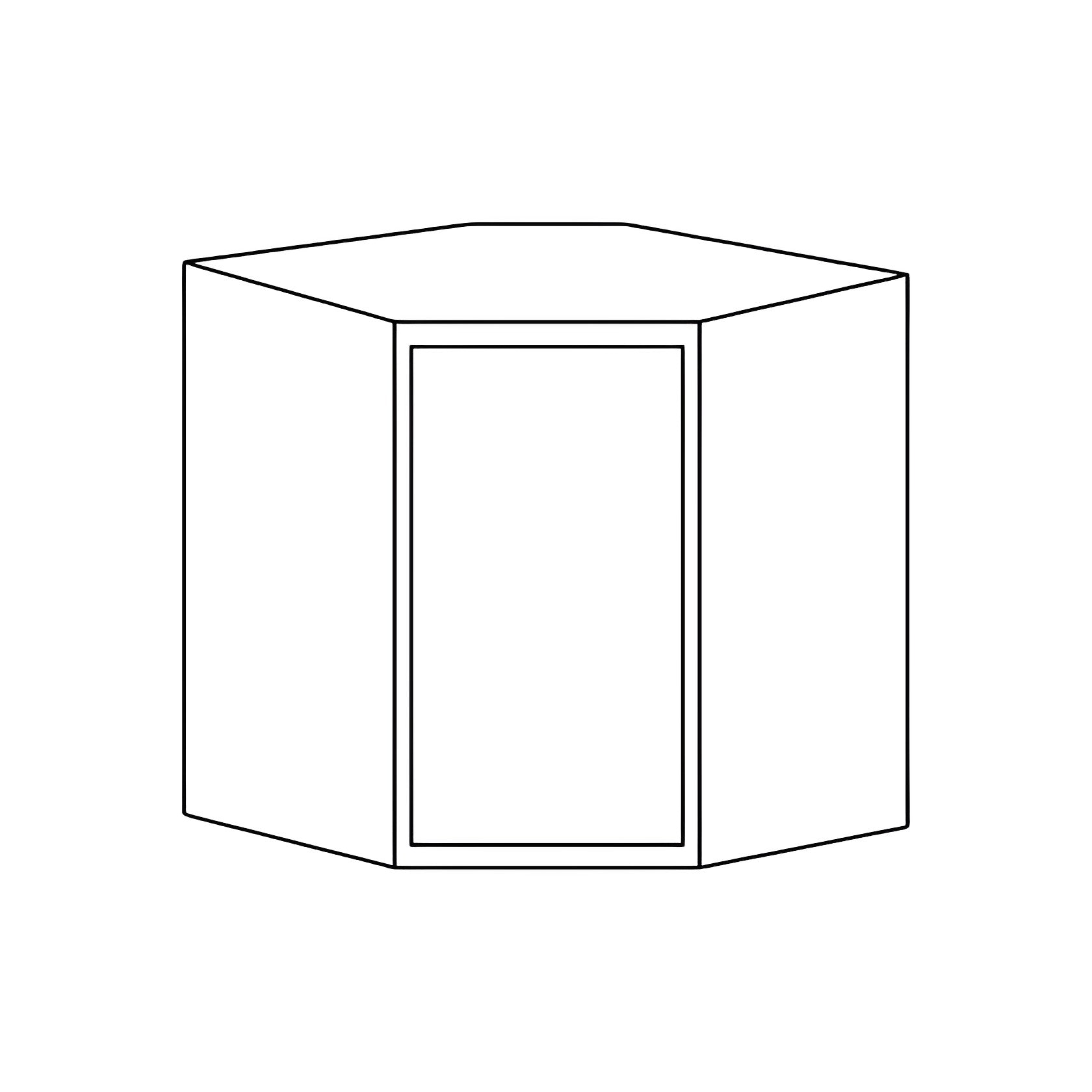 White Shaker Wall Cabinet