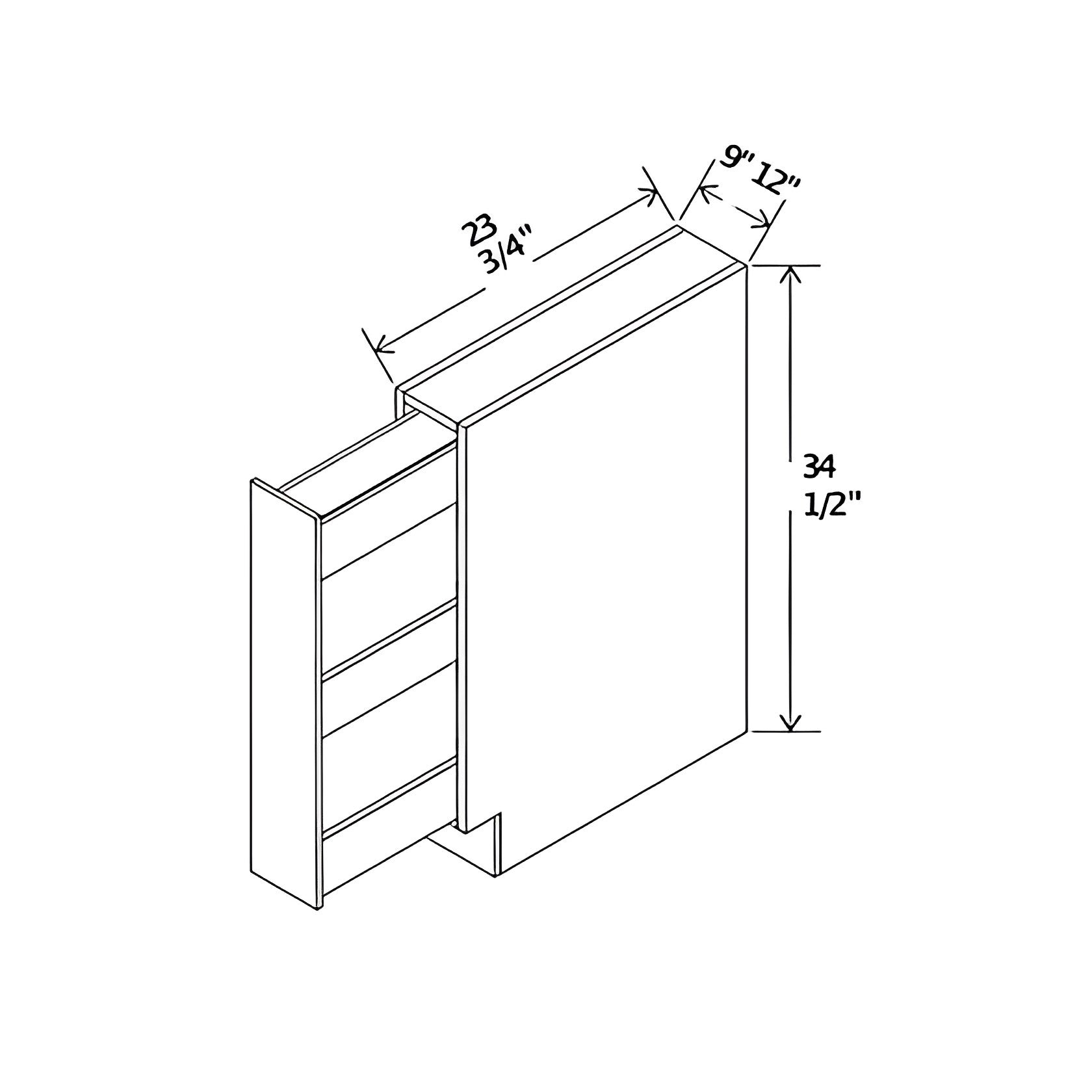 White Shaker Base Cabinet