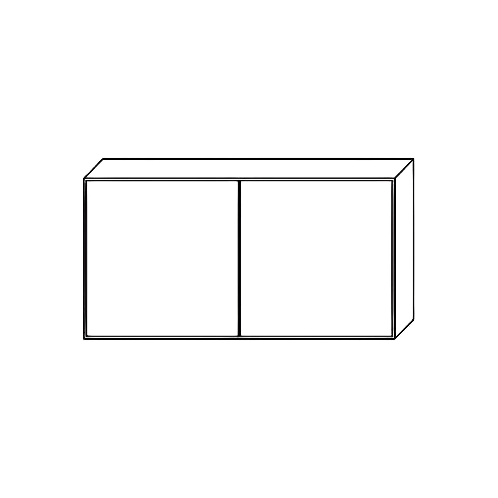 Grey Shaker Wall Cabinet