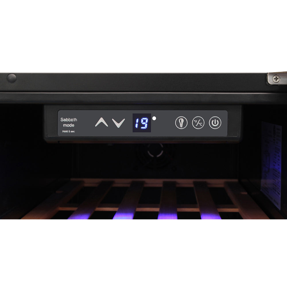 15" 33 Bottle Wine Cooler with Sabbath Mode TWC1501 - RenoShop