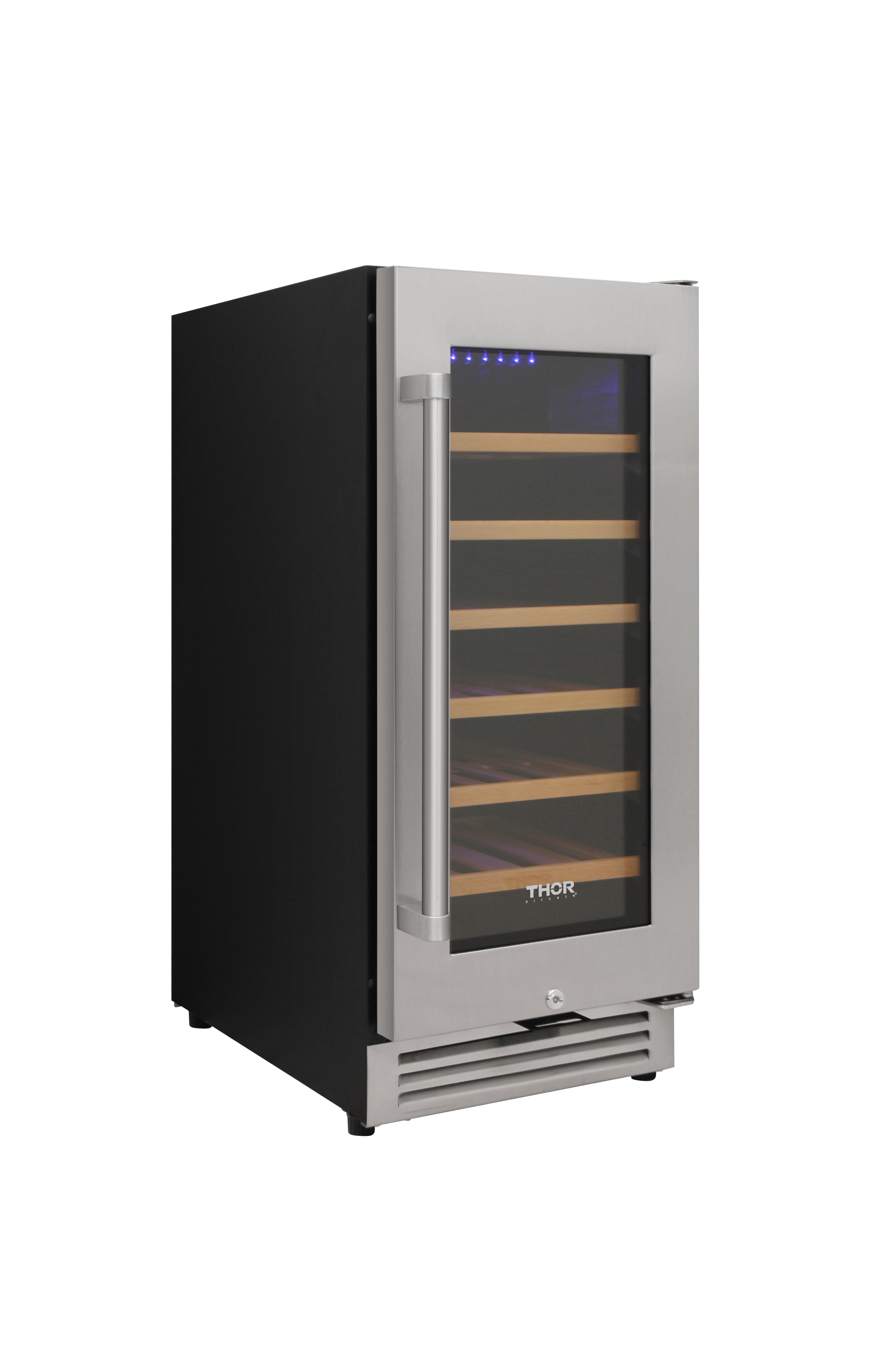 Thor Kitchen TWC1501 33 Bottle 15 Inch Wine Cooler with Sabbath Mode - RenoShop