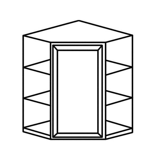 WDC2436(IWC) Diagonal Corner Wall Cabinet - RenoShop