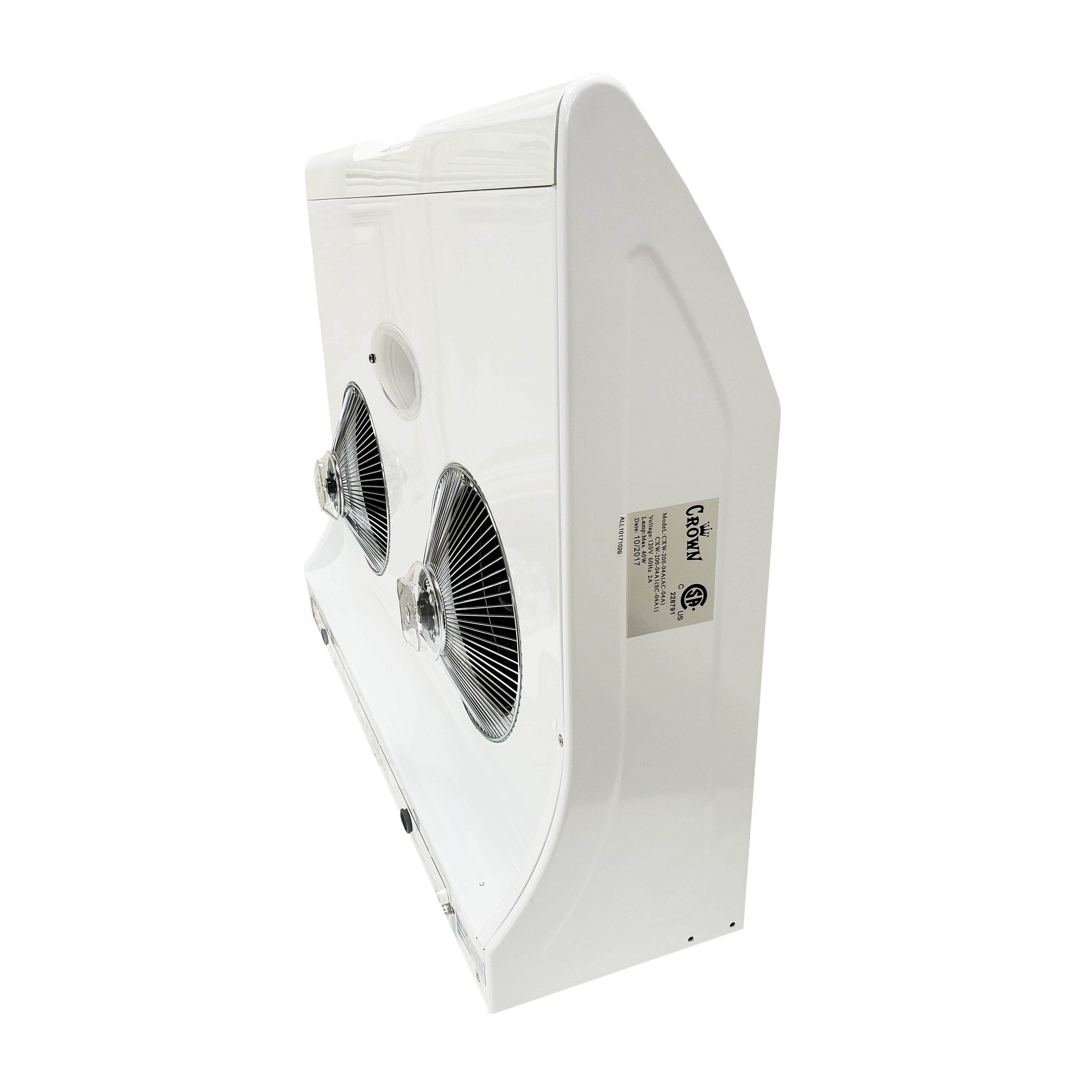 Crown AFG-AC/W Auto Clean White Under Cabinet Range Hood 30 Inches - RenoShop