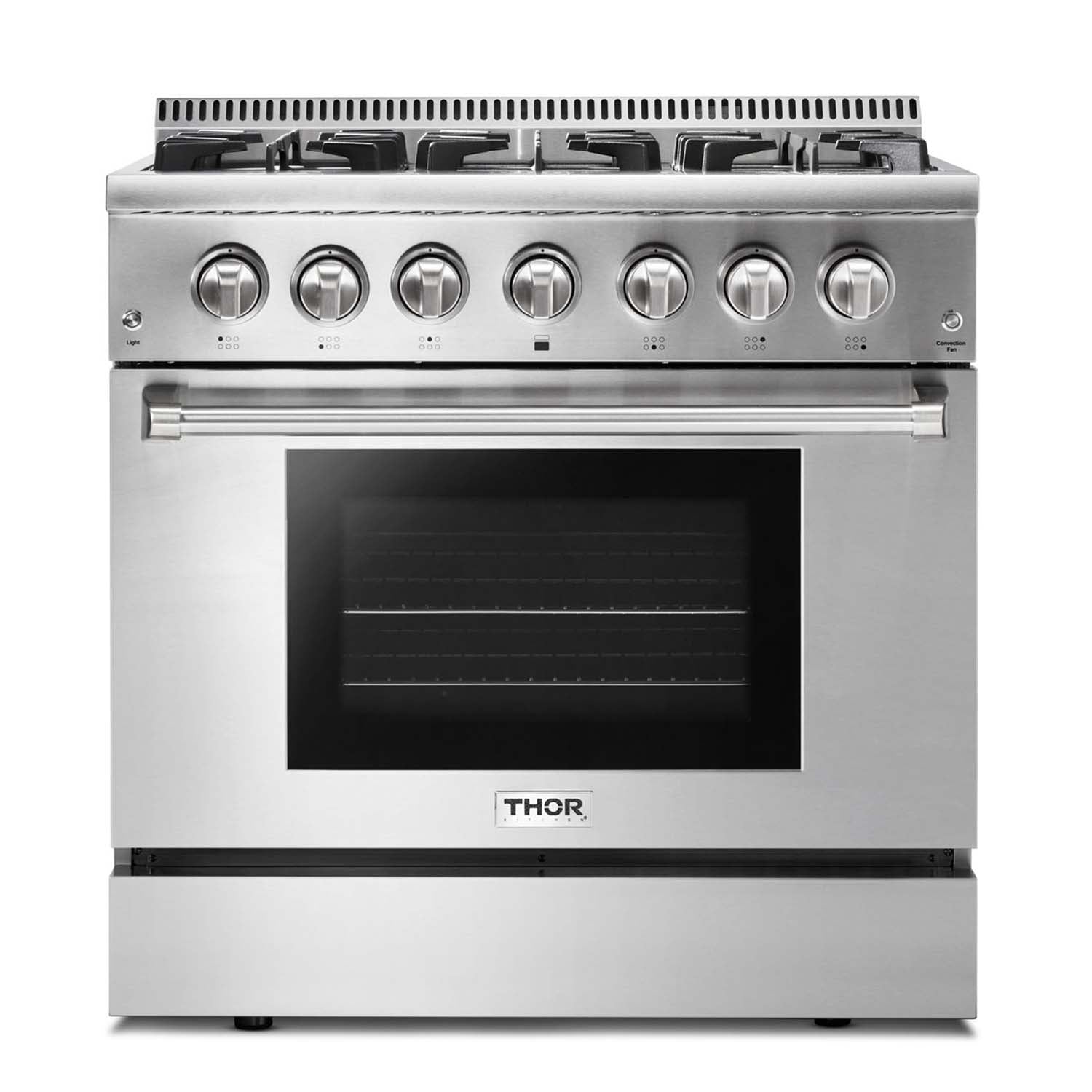 HRD3606U Thor Kitchen 36 Inch Dual Fuel Range Canada - RenoShop