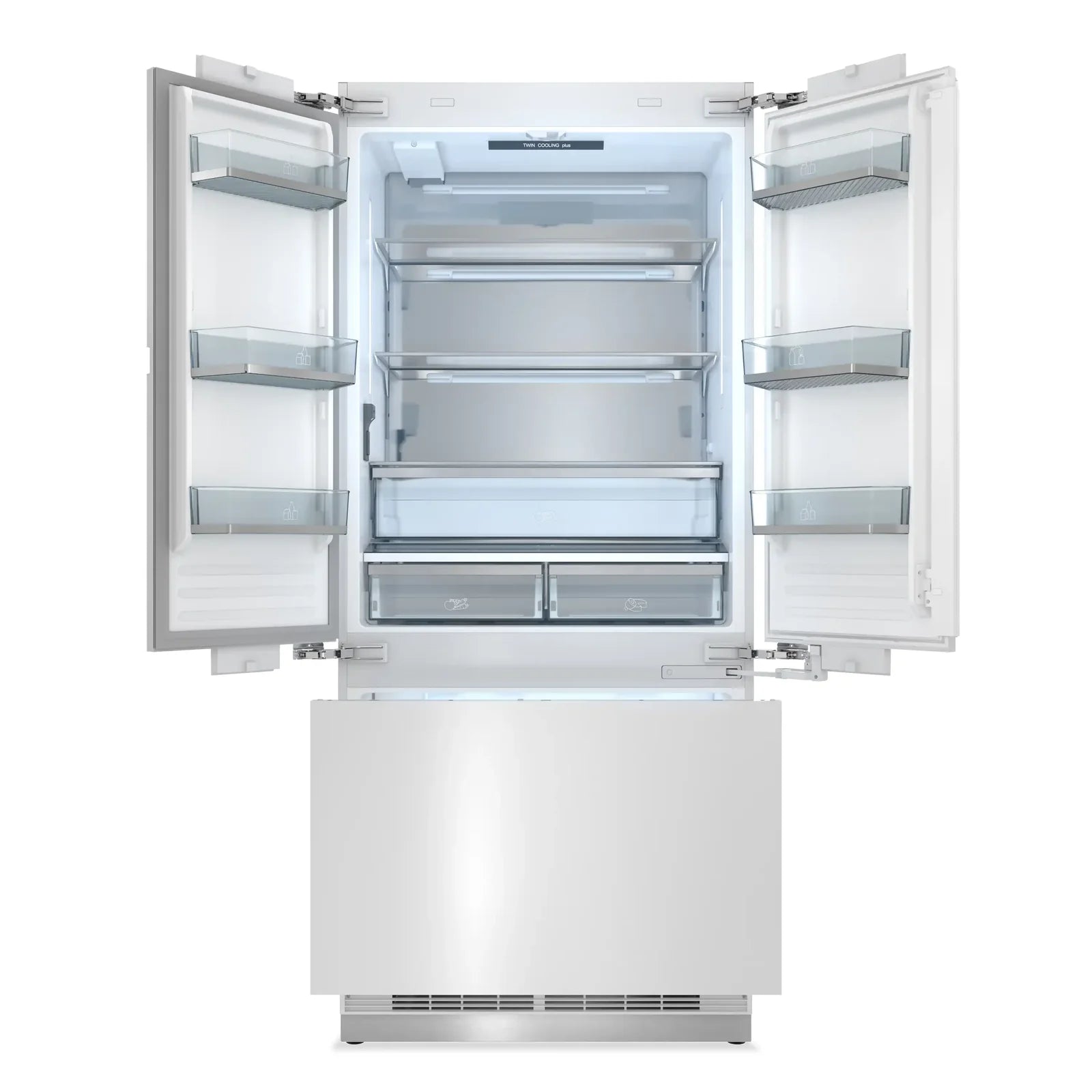 Thor Kitchen 36-Inch Built-In Bottom Freezer Refrigerator in Panel Ready - XRF3619BFP