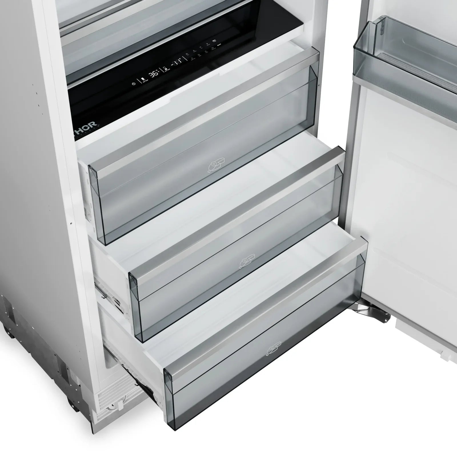 Thor Kitchen 30-Inch Built-In Refrigerator Column Panel Ready - XRF30CRF