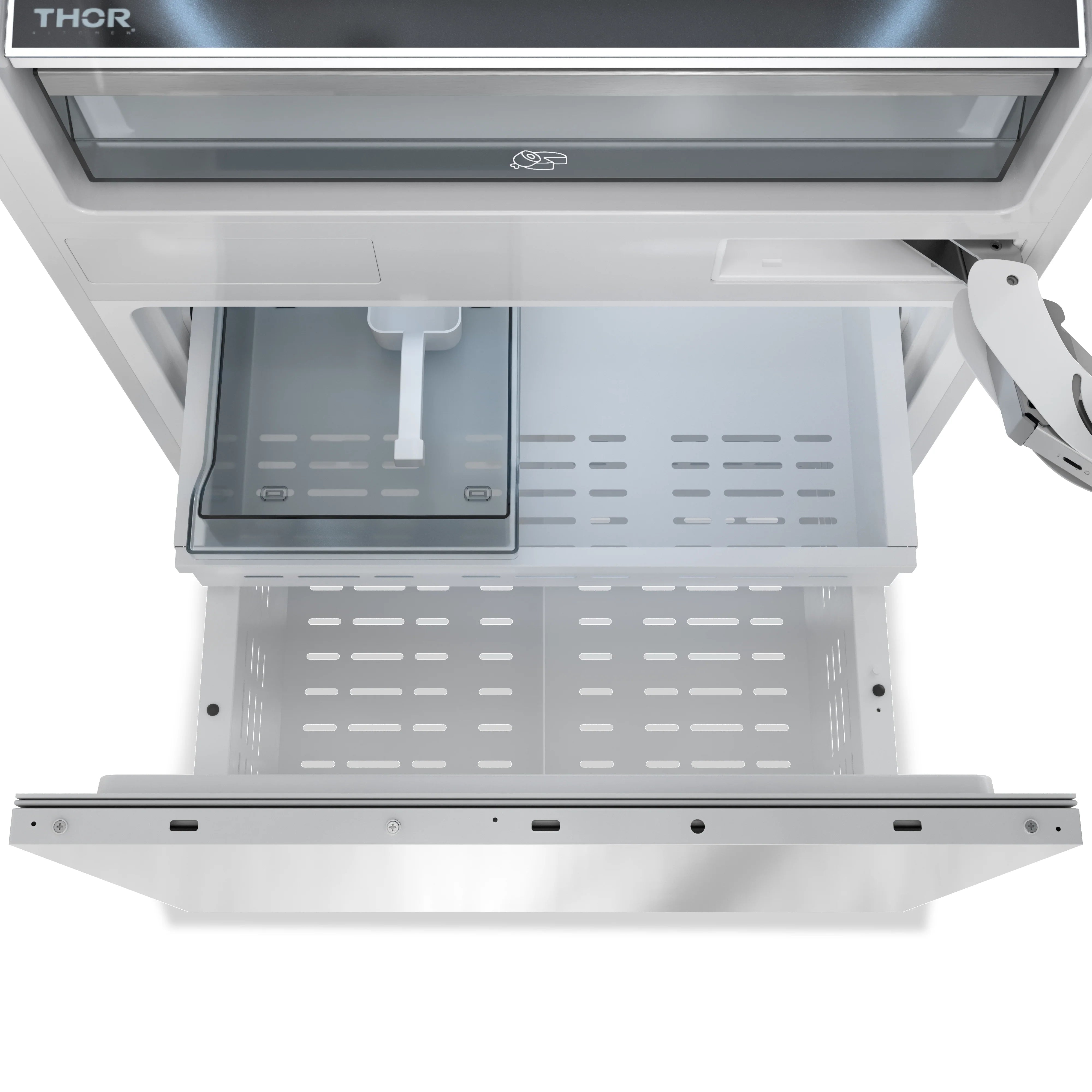 Thor Kitchen 30 英寸嵌入式底部冷冻冰箱（面板就绪） (XRF3016BBP)