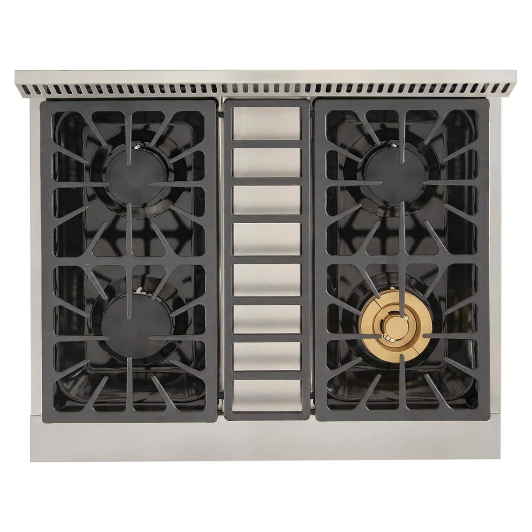 Crown Professional 30 Inch Stainless Steel Dual Fuel Gas Range ARD3001 (Local Pick-up) -  Gas Range - Crown Professional