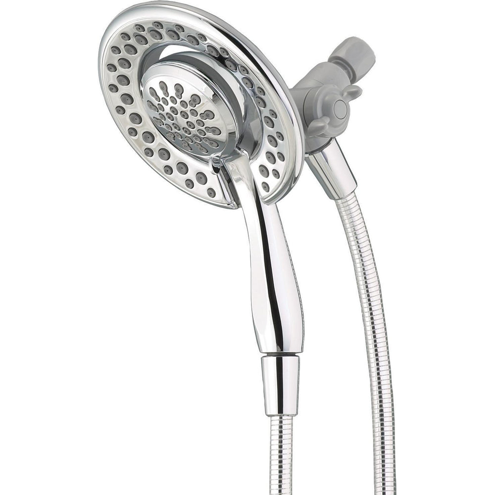 Delta In2ition Chrome 2-in-1 4 Spray Settings Shower Head 75486C-140