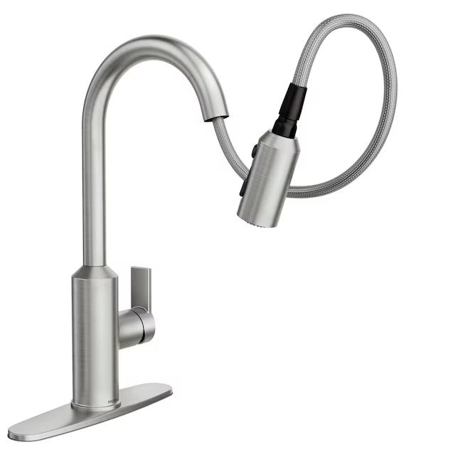 MOEN Meena Pull Down Kitchen Faucet/Tap in Spot Resistant Stainless Steel 87270SRS