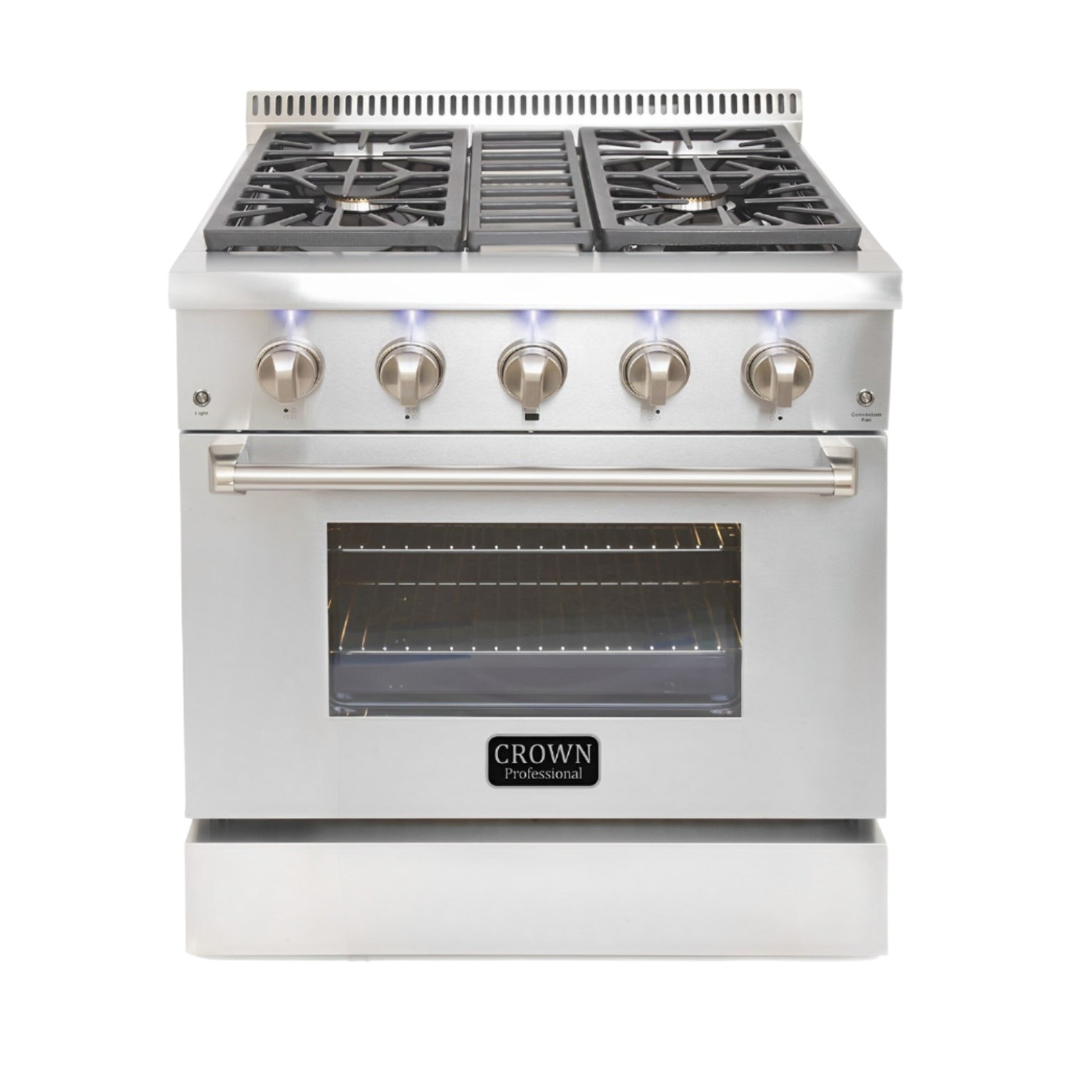 Crown Professional 30 Inch Dual Fuel Gas Range Stove ARD3001 Canada - RenoShop